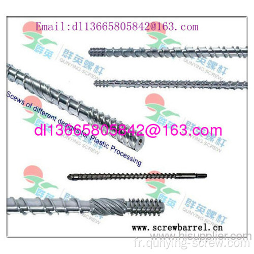 Bimetallic Extrusion Screw And Barrel For Sale 